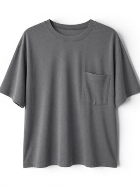 Lululemon Fundamental Oversized Pocket Tee Anchor Gray Size Large
